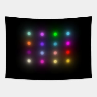 disco lights Tapestry