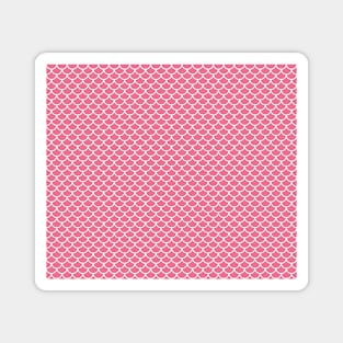 Pink Mermaid Scales Magnet