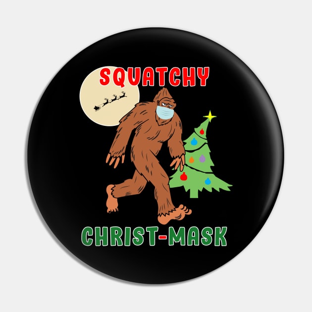 Bigfoot Squatchy Christmas Mask Social Distance. Pin by Maxx Exchange