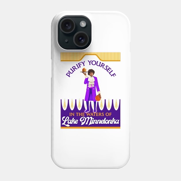 Purify Yourself in the Waters of Lake Minnetonka (Light) Phone Case by darklordpug