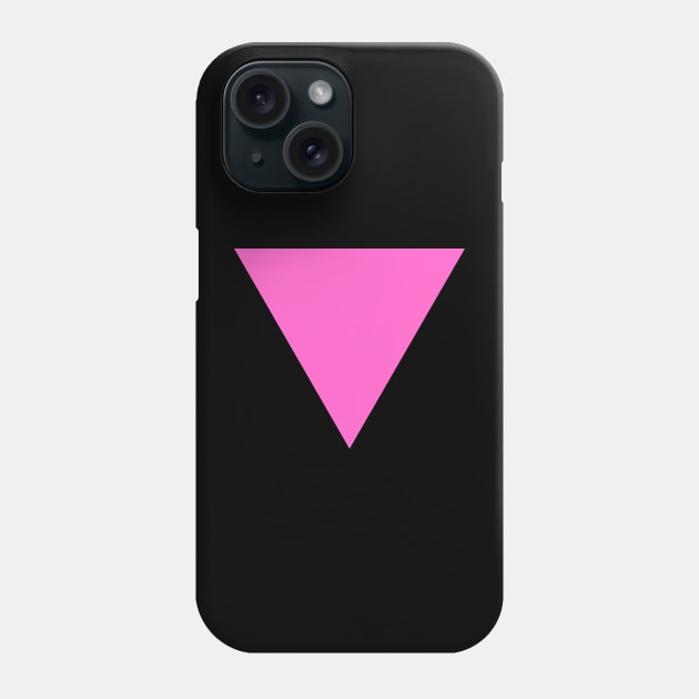 Pink Triangle Phone Case by n23tees