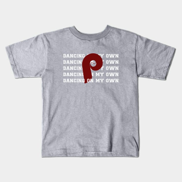 Dancing On My Own Shirt - Phillies World Series Sweatshirt Long Sleeve