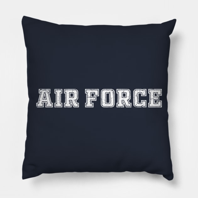 AIR FORCE Pillow by TheAllGoodCompany