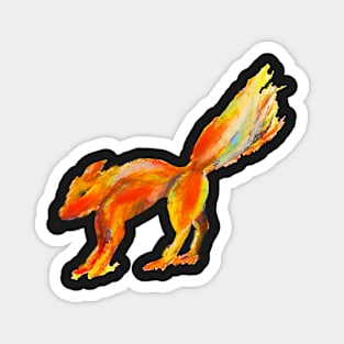 Fire Fox Magnet