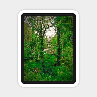 Manse In The Woods Magnet