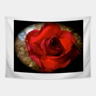 Red Rose 111 Tapestry