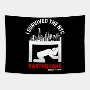 I Survived The NYC Earthquake Tapestry