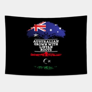 Australian Grown With Libyan Roots - Gift for Libyan With Roots From Libya Tapestry