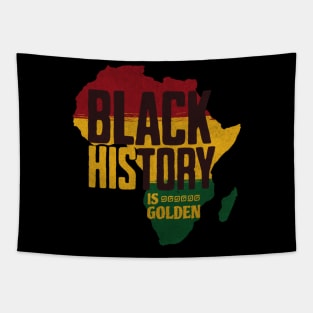 Black History Month Afro Melanin Black Women Tapestry