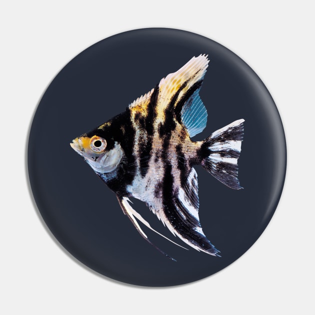 Fish Willow Flag Pin by NerdsbyLeo