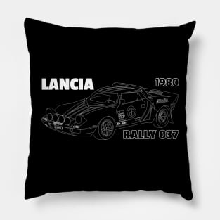 Lancia Rally 037 Pillow