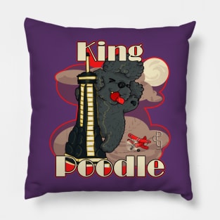 King Poodle Pillow