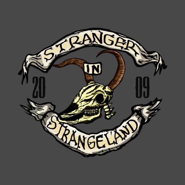 Stranger In Strangeland Logo Bull Skull Version by fixedthor
