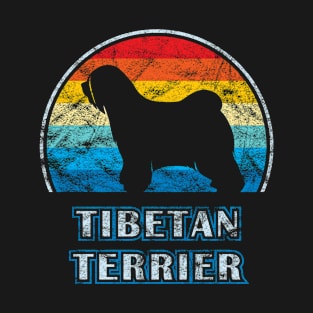 Tibetan Terrier Vintage Design Dog T-Shirt