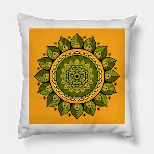 Floral Mandalas 212 (Style:2) Pillow