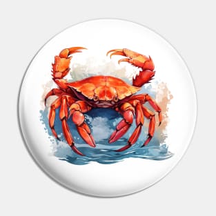 Red Crab Pin