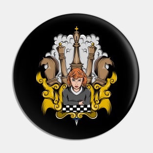 The Greatest Female Chess Player Pin