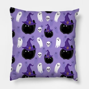 Boo Halloween Witch Gift Pillow