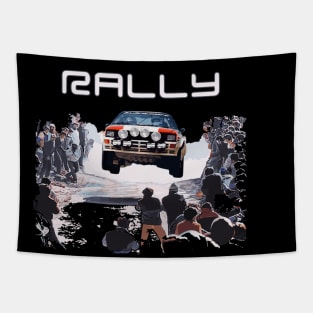 WRC group b jump blomqvist s1 Portugal rally Tapestry