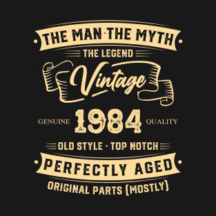 The Legend Vintage 1984 Perfectly Aged T-Shirt