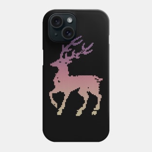 december deer ugly sweater Phone Case