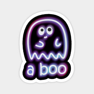 A Boo Ghost Dark Design Magnet