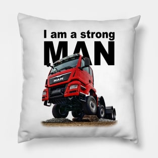 Strong MAN TGS 41.480 8x8 Black - Trucknology Days Pillow