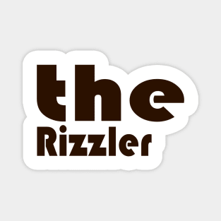 The rizzler trendy slang tiktok design cool gen z Magnet