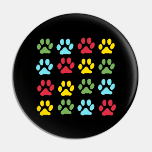 Dog Paws Pin