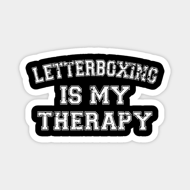 Letterboxing Is My Therapy Magnet by RW