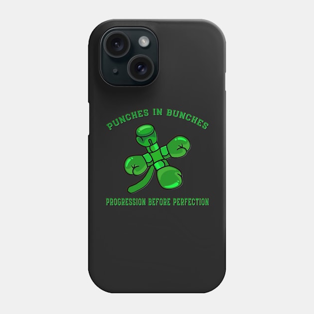 Punches in bunches 4 leaf clover Phone Case by Insaneluck