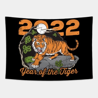 Tiger Year 2022  Zodiac Animal Tapestry