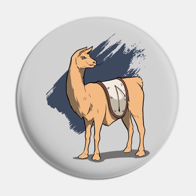 Dali Llama Pin by jpowersart