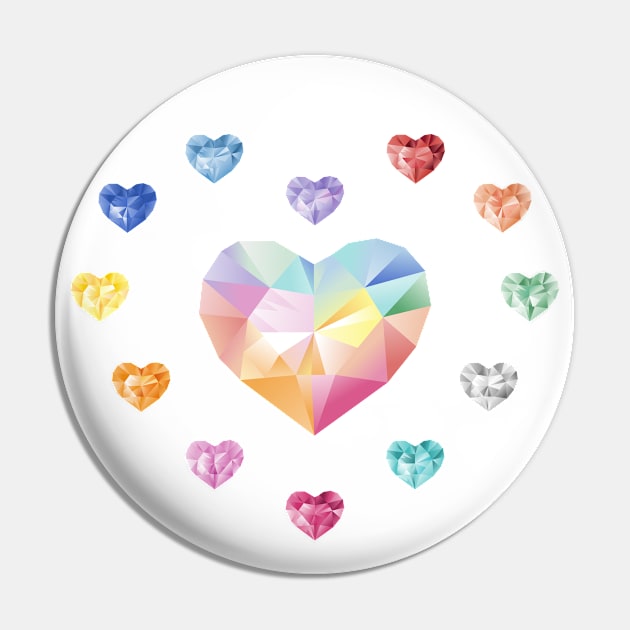 Crystal Rainbows Pin by Silvercrystal