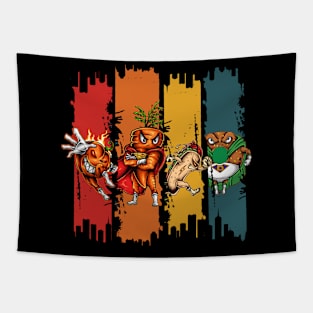 justice league food Tapestry