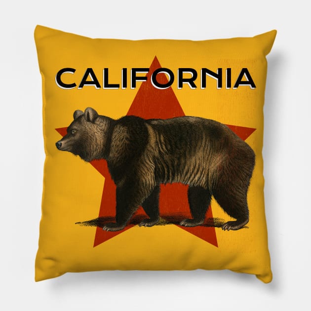 California Pillow by LocalZonly