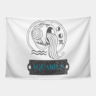 AQUARIUS HOROSCOPE SIGN Tapestry