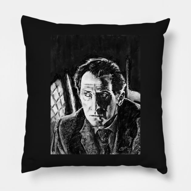 Peter Cushing Pillow by BarnabyEdwards