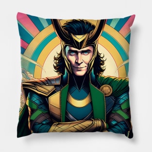 Embrace Mischief and Style: Loki-Inspired Art and Legendary Designs Await! Pillow