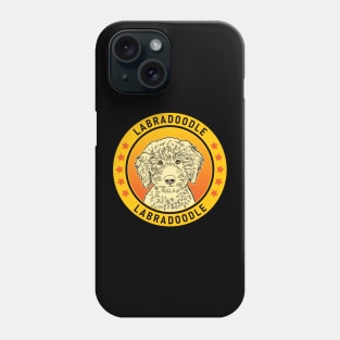 Labradoodle Dog Portrait Phone Case