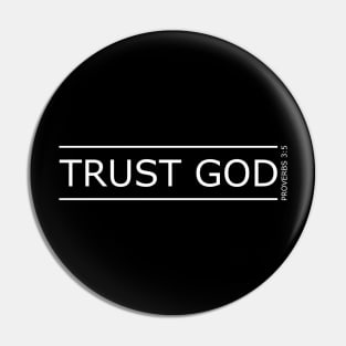 TRUST GOD Proverbs Pin
