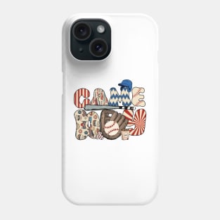 Game Day Baseball Baseball Life, Softball Life Phone Case