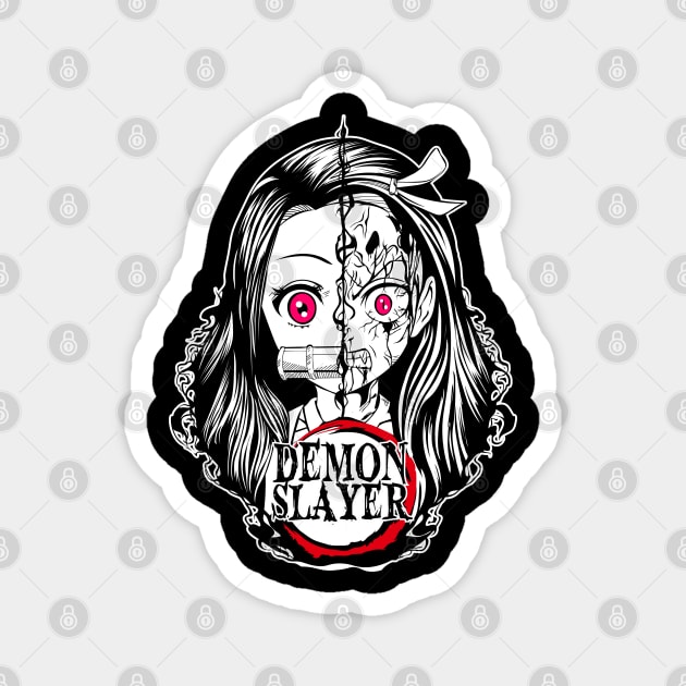 Kimetsu no Yaiba - Nezuko Magnet by Otaku Vibes