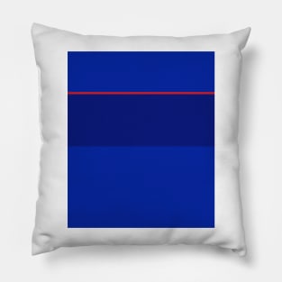 Glasgow Rangers Blue & Red Retro 1998 Home Design Pillow