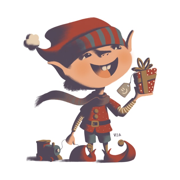 Christmas elf by vero.e.a