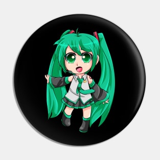 Hatsune Miku Chibi Pin