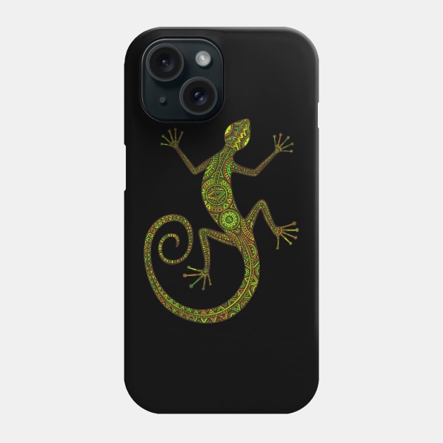 Vintage Lizard Phone Case by Imutobi