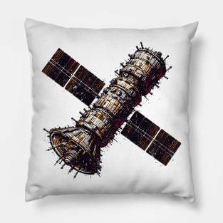 Space Satellite Pillow