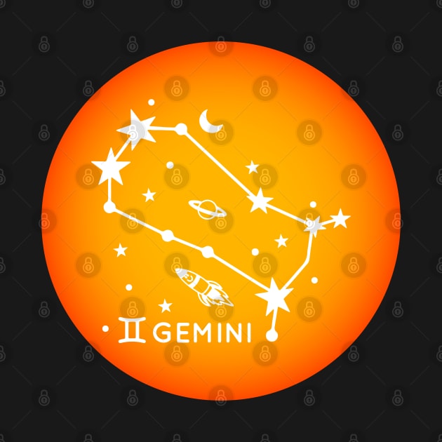 Gemini Zodiac Sign Aura by mystikwhale