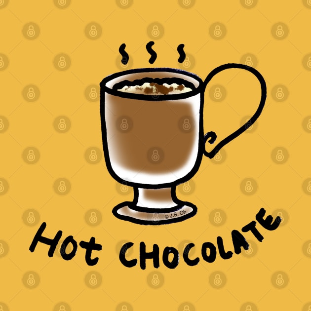 hot chocolate drink by cartoonygifts